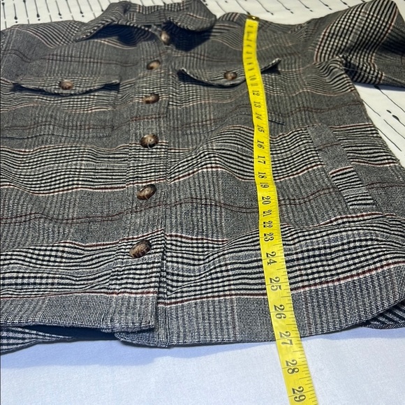 Madewell Plaid Shacket.  Size XS - Picture 6 of 9